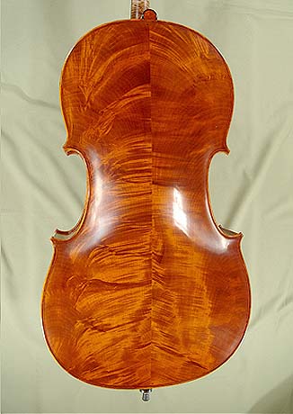 4/4 MAESTRO VASILE GLIGA Wild Maple Cello - by Gliga