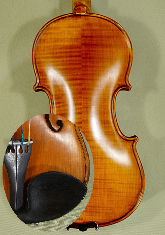 Antiqued 1/4 WORKSHOP 'GEMS 1' Left Handed Violin - by Gliga