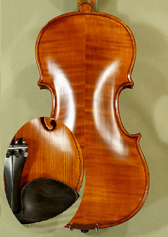 Antiqued 1/2 Student 'GEMS 2' Left Handed Violin - by Gliga