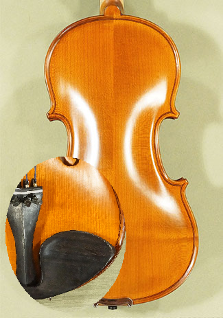 Antiqued 1/2 School 'GENIAL 1-Oil' Left Handed Violin - by Gliga
