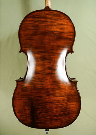 Stained Antiqued 4/4 MAESTRO GLIGA One Piece Back Cello - by Gli