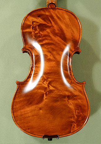 4/4 MAESTRO VASILE GLIGA Wild Maple One Piece Back Violin - by G