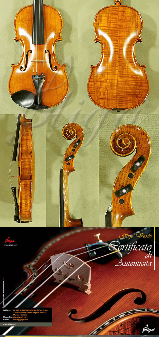 4/4 MAESTRO VASILE GLIGA Ash Violin