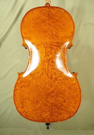 4/4 MAESTRO VASILE GLIGA Inlaid Double Purfling Densely Bird's Eye Maple Cello on sale