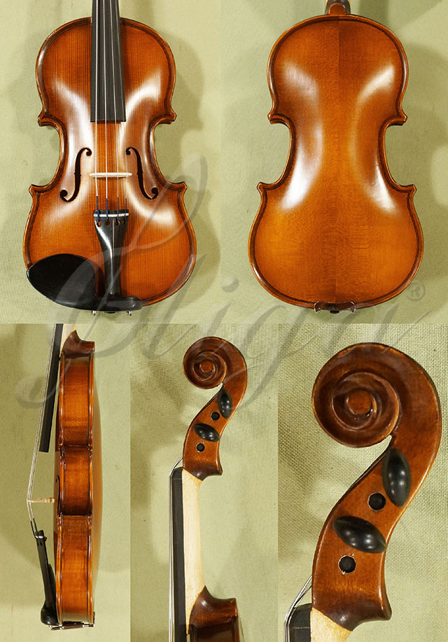 Antiqued 1/10 School 'GENIAL 1-Oil' Violin