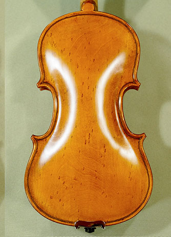 Antiqued 1/10 WORKSHOP 'GEMS 1' Bird's Eye Maple One Piece Back Violin on sale