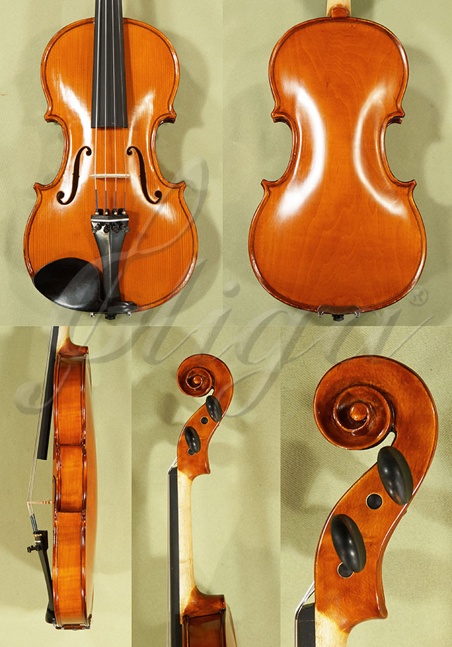 1/2 School 'GENIAL 1-Oil' Poplar One Piece Back Violin