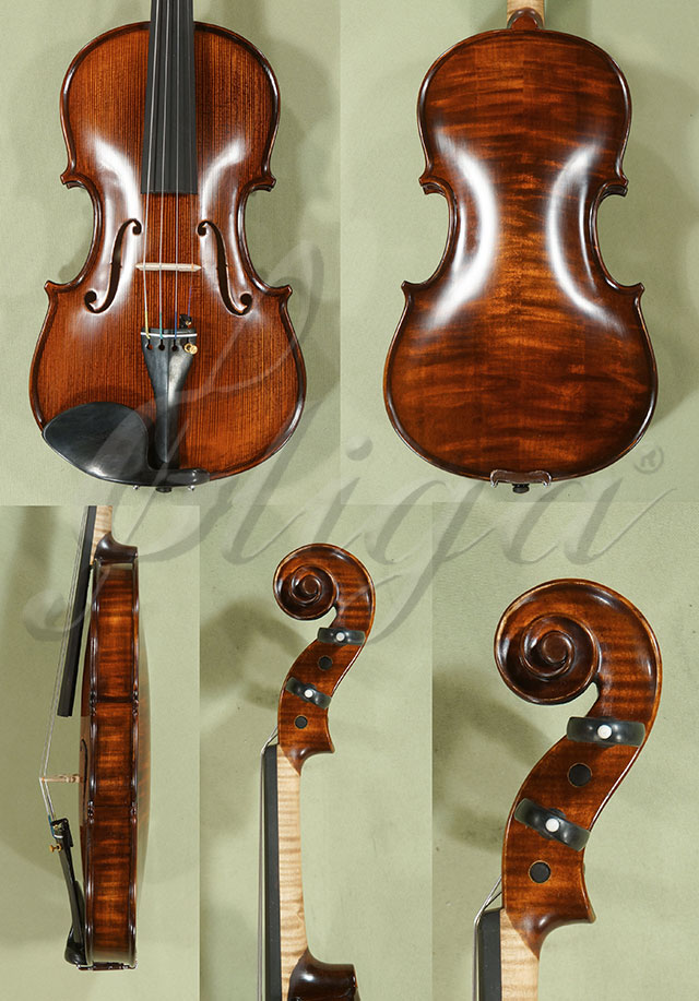 Stained Antiqued 3/4 PROFESSIONAL 'GAMA' Violin