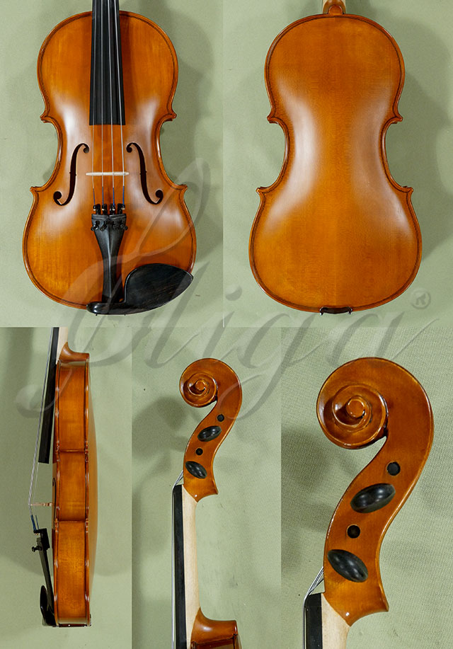 Antiqued 16" School 'GENIAL 1-Oil' Left Handed Viola
