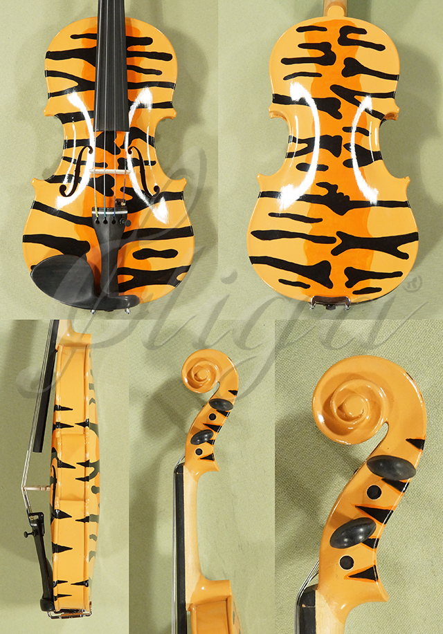 1/8 Student 'GEMS 2' Orange Tiger Violin