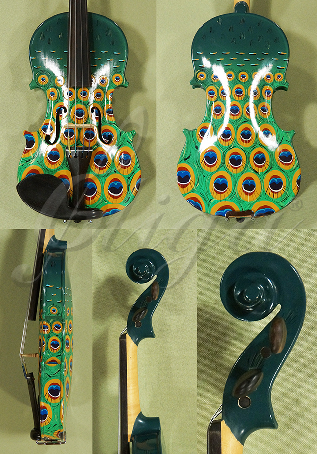1/10 Student 'GEMS 2' Green Peacock Violin