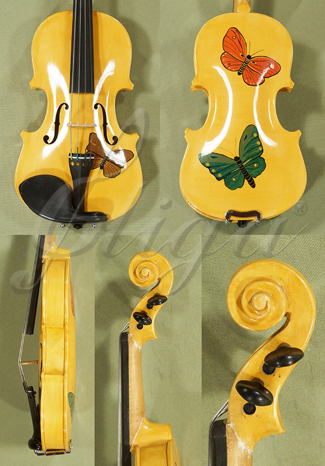 1/32 Student 'GEMS 2' Orange Butterflies Violin