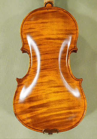 Antique Scratched 4/4 MAESTRO VASILE GLIGA One Piece Back Violin 'Pietro Guarneri of Mantua 1704' on sale